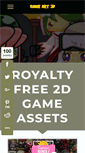 Mobile Screenshot of gameart2d.com